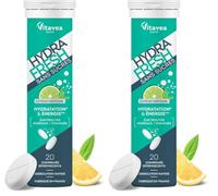 Vitavea Santé - HydraFresh Citron-Vervaine - Électrolytes - 10 comprimés (Lot de 2)