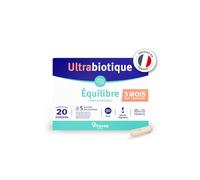 Vitavea Santé - Ultrabiotique Équilibre - Probiotiques - Cure 3 mois | Flore Intestinale - 20 Milliards de Ferments Lactiques - 5 Souches Documentées - Gélules Végétales - Fabriqué en France