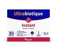 Vitavea Santé - Ultrabiotique Instant - Myrtille - 10 gélules | Flore Intestinale - 20 Milliards de Probiotiques - 5 Souches - Extrait de Myrtille - Fabriqué en France