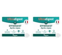 Vitavea Santé - Ultradigest Après-Repas Papaye Ananas Probiotiques - 24 cp (Lot de 2)