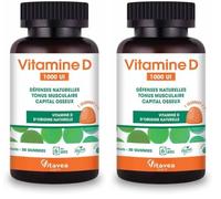 Vitavea Santé - Vitamine D 1000UI - Gummies Immunité & Os - 30 gummies (Lot de 2)