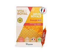 Vitavea Santé - Vita'Royal Énergie BIO - Ginseng Acérola - 10 ampoules | Système Immunitaire & Réduction Fatigue - Gelée Royale & Miel - 100% BIO - Fabriqué en France