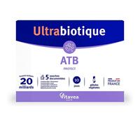Vitavea Complément alimentaire Ultrabiotique ATB Protect – Flore intestinale – 10 gélules végétales