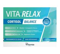 Vitavea Vita-Relax Cortisol Balance Sommeil Et Stress 30 Gélules