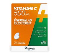 Vitavea Vitamine C 500mg Energie au quotidien 24 comprimés à croquer