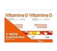 Vitavea Vitamine D 100% VNR Défenses naturelles Lot de 2 x 90 comprimés