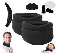 Vitavix Neck Support for Snoring, Ergonomic Soft Foam Cervicorrect Necks Brace for Neck Pain and Support, Adjustable Universal Cervical Collar, Anti Snore Pillow Relieves Spine Pressure