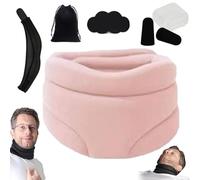 Vitavix Neck Support for Snoring, Ergonomic Soft Foam Cervicorrect Necks Brace for Neck Pain and Support, Adjustable Universal Cervical Collar, Anti Snore Pillow Relieves Spine Pressure