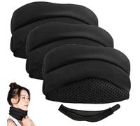 Vitavix Neck Support for Snoring, Orthoneck Neck Support Brace for Sleeping, Adjustable Soft Foam Neck Brace for Men & Women, for Sleep, Home, Travel, Or Office (3Pcs)