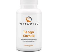 Vitaworld Corail Sango 500 mg | 120 gélules | riche en calcium et magnésium | haute biodisponibilité | origine Okinawa