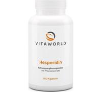 Vitaworld Hespéridine | 100 gélules | 465 mg de bioflavonoïde naturel | d'orange amère | antioxydant | végétalien