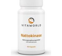Vitaworld Nattokinase | 90 gélules | 2000 FU | DRCAPS® gastro-résistants | à base de soja fermenté | végétalien