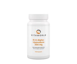 Vitaworld R (+) Acide Alpha Lipoïque 200 mg (100 capsules)