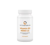 Vitaworld Vitamine D3 4000 UI (100 capsules)