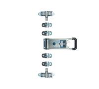 VITE CREMONE, Fermeture Complete pour Tube DE 20 pour POID-Lourd, Camion, REMORQUE, Semi-REMORQUE