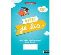 Aline Delaporte – Vite ! Je lis... Cahier CE1 – Mon cahier d'entraînement et de fluence – 2021