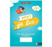 Aline Delaporte – Vite ! Je lis... Cahier CE1 – Mon cahier d'entraînement et de fluence – 2021