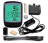 Vitesse et vélos pour vélo | Ordinateur de vélo avec écran LCD, résistant à l'eau | Vitesse numérique, compteur de distance et de distance, parfait pour l'entraînement et la marche