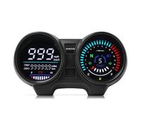Vitesse Odomètre Compteur de à LED tachymètre tableau bord numérique panneau électronique moto pour CG150