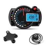 Vitesse Odomètre Compteur de numérique pour moto, compteur kilométrique, réglable, max. 299 km/h, tableau bord