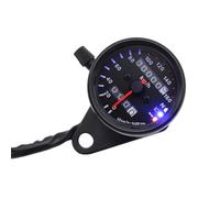 Vitesse Odomètre Compteur kilométrique universel pour moto 12 V avec clignotant à LED, indicateur de phare, jauge, tableau bord numérique