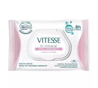 Vitesse Tri-mineral Sensitive Skin Make-up Remover Wipes 25 U 25 Pcs