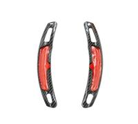 Vitesses à Palettes Lame de Voiture Compatible Avec 911 Pour Carrera 991 2016 2017 2018 2019 Pièces Intérieures De Pour Sport De Voiture Levier De Vitesse Au Volant 2 Pièces(Carton Black)