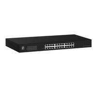 Vitesses Gigabit - faites passer vos données au niveau supérieur Le GEU-2431 est un commutateur Ethernet Gigabit à 24 ports qui vous