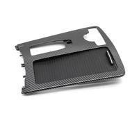 Vitesses Panneau Couvercle Garniture Couvercle Porte-gobelet Console Centrale Voiture LHD pour Classe C pour E W204 C180 C200 C220 W207 W212 E260 E300(Carbon Fiber)