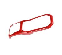 Vitesses Panneau Couvercle Garniture pour Wrangler JL 2018-2023 Porte-gobelet Avant Décoratif Panneau Changement Vitesse 4x4 Accessoires Intérieurs(Red Cup Holder)