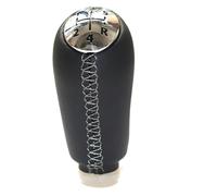 Vitesses Pommeau pour Dacia pour Lodgy 2012-2019 Poignée Boîte Vitesses Pommeau Levier Vitesses 5 Vitesses Pommeau Levier Vitesses Couvercle Levier Vitesses Bâton Tête Levier Vitesses(Black Leather)