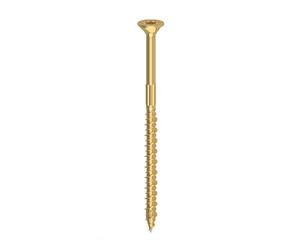 VITI PRO TPS pour Structures porteuses en bois, TORX 5,0 x 80 mm, zingué jaune 200 pièces