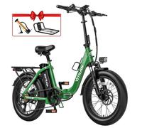 VITILAN U3 Commute pliable Fat Tire vélo électrique, Vert,Moteur sans balais 750W, Vitesse maximale 45KM/H