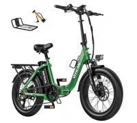 VITILAN U3 - Vélo Électrique Pliable - Roues 20"" - Moteur 750W 45km/h - Batterie 36V 13Ah - Autonomie 73 km (Mode ASSIST) - Vert