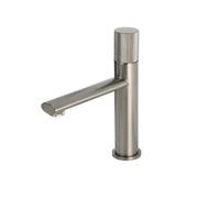 VITINNO Robinet de lavabo Salle de Bain mitigeur d'eau Chaude et Froide Grue Pont monté Robinet de Bain mitigeur de lavabo en Laiton sculpté Levier Unique (Color : Grey)