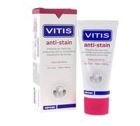 Vitis Antistain, dentifrice 50 ml, prévention des taches, traitement à la chlorhexidine, réduit les taches jusqu'à 86 %