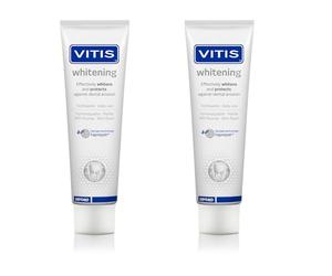 Vitis dentifrice blanchissant 100ml, Paquet de 2 (2x 100ml)