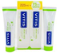 Vitis Duplo dentifrice à l'aloe vera goût pomme 2x150ml 75ml gratuit