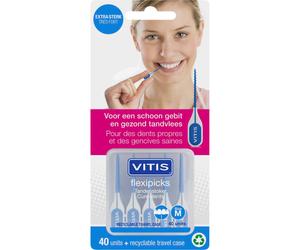 Vitis Flexipick Cure-Dents 40 Pièces