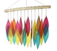 VITIS IN SITU-Carillon en verre et bois H 38 x L 30 cm