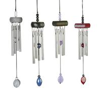 VITIS IN SITU-Carillon mini gemme en aluminium, H 20 X diamètre 5cm