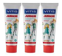 VITIS® Junior Dentifrice Gel Tutti Frutti Dentifrice(S) 3x75 ml