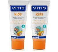 VITIS® Kids Dentifrice Gel Cerise Dentifrice(S) 2x50 ml