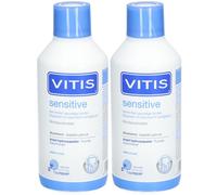 VITIS® Sensitive Bain de bouche De Bouche 2x500 ml