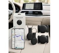 Vitivie Gp90 Mini GPS Tracker, 24 Months Long Standby Real Time GPS Locator, Universal Hidden Tracking Device for Car Keys Wallet Kids Luggage Pet, Compatible for iOS & Android，Black*1