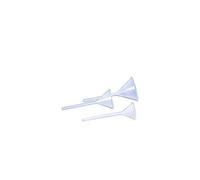 Vitlab 80162 Entonnoir d'analyse, polypropylène, diamètre 50 mm, longueur 194 mm, diamètre sortie 5 mm (lot de 10)