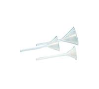 Vitlab 80165 Entonnoir d'analyse, polypropylène, diamètre 91 mm, longueur 227 mm, diamètre sortie 5 mm (lot de 10)