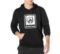 ViTmit Metroid Tribute Do Not Feed Long Sleeve Hoody with Pocket Sweatershirt, Hoodie S