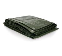 VITO- Bâche de Protection étanche 5 x 3 m Verte Résistance Anti UV Jardin Multi usages