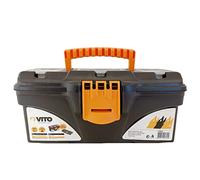 VITO - Boite à outils 13" Mallette de bricolage 320 x 165 x 136 mm 3 organiseurs et porte outils Amovible